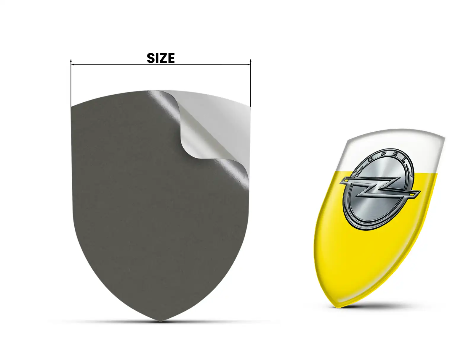 Opel Heckscheibenaufkleber Premium Modern Hochwertig